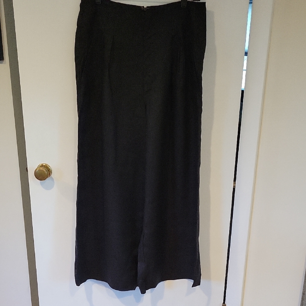 Banana Republic Black Wide Leg Pants